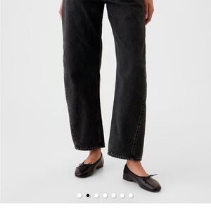 GAP Barrel High Rise Women's Jeans - Gray